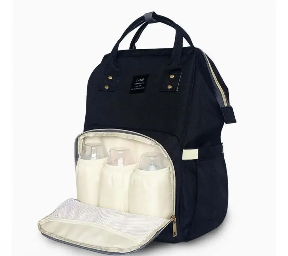 Multi-Function Diaper Backpack ,LAND Mommy & Baby Bag Chic-Mom, large